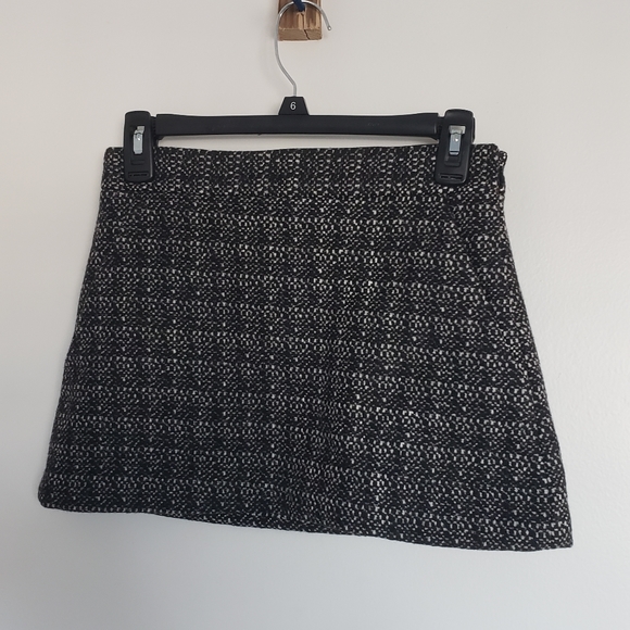 Theory Cashmere Angora virgin wool Plaid Skirt - Picture 7 of 9